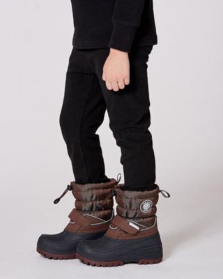 Kids Unisex Winter Boots Taupe - Toddler|Child