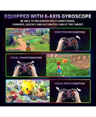 Wireless Controller for Nintendo Switch 2, Lite/OLED, with Mouse Touch Back Buttons, Wake Function, Turbo & Programmable