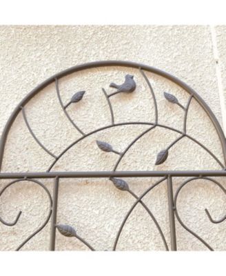 Metal Garden Trellis 86.7" Climbing Plant Support (4 Pack)