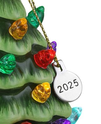 4" Nostalgic Christmas Tree with 2025 Charm