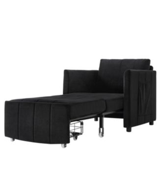 Convertible Sleeper Sofa Bed with Adjustable Backrest