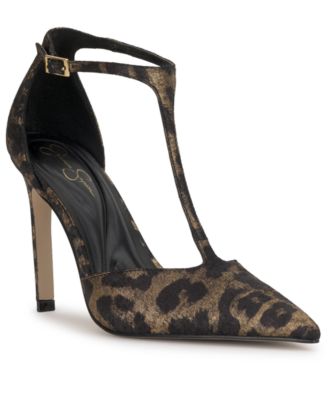 Jessica Simpson - Women's Willna T-Strap Pointed-Toe Pumps