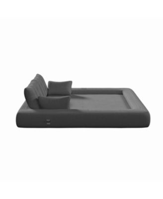 Foldable Upholstered Human Dog Sleeper Sofa
