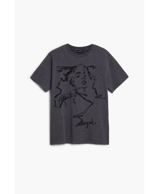 Women's Expensive embossed T-shirt