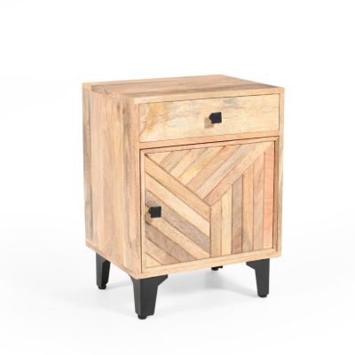 Solid Wood Nightstand