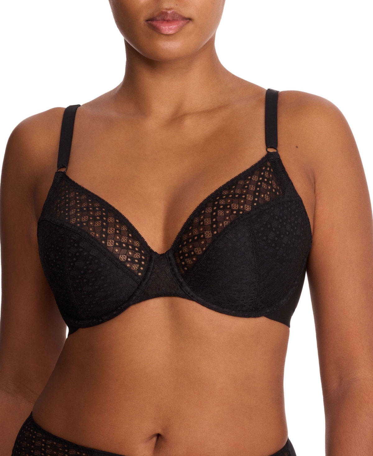 Women's Harmony Smooth Back Underwire Bra - Black