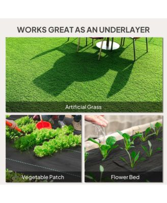 6FT x 300FT Weed Barrier Landscape Fabric, Weed Control Fabric