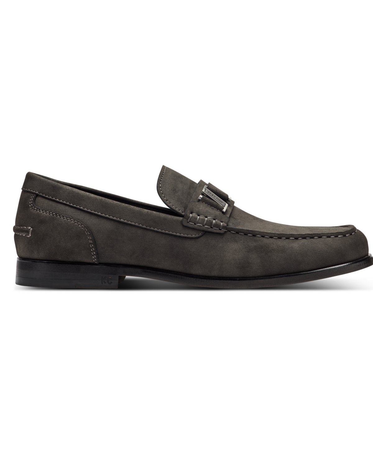 Kenneth Cole Reaction Men's Estate Belt Loafers In Gray