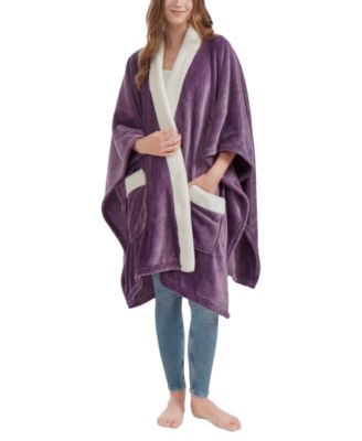 Cozy Plush Printed Wrap, 50" x 70", Exclusively at Macy’s