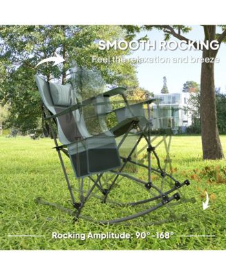 Camp Chairs for Adults, 2 Pack Outdoor Folding Chairs,