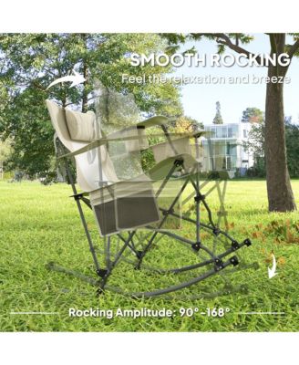 Camp Chairs for Adults, 2 Pack Outdoor Folding Chairs,