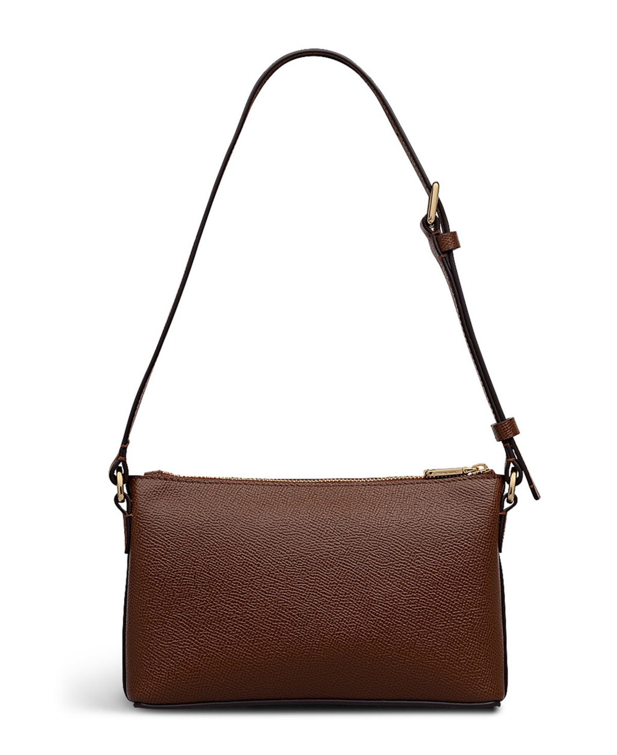 Radley London Pockets Texture Mini Zip Top Shoulder Bag In Brown