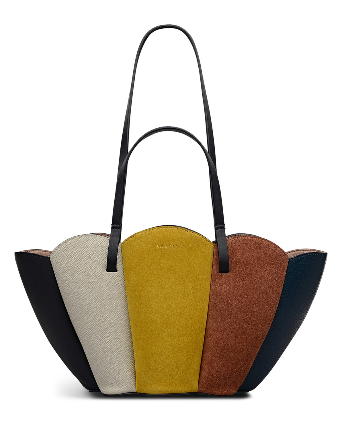 Radley London The Lily Patchwork Medium Open Top Grab Bag In Brown