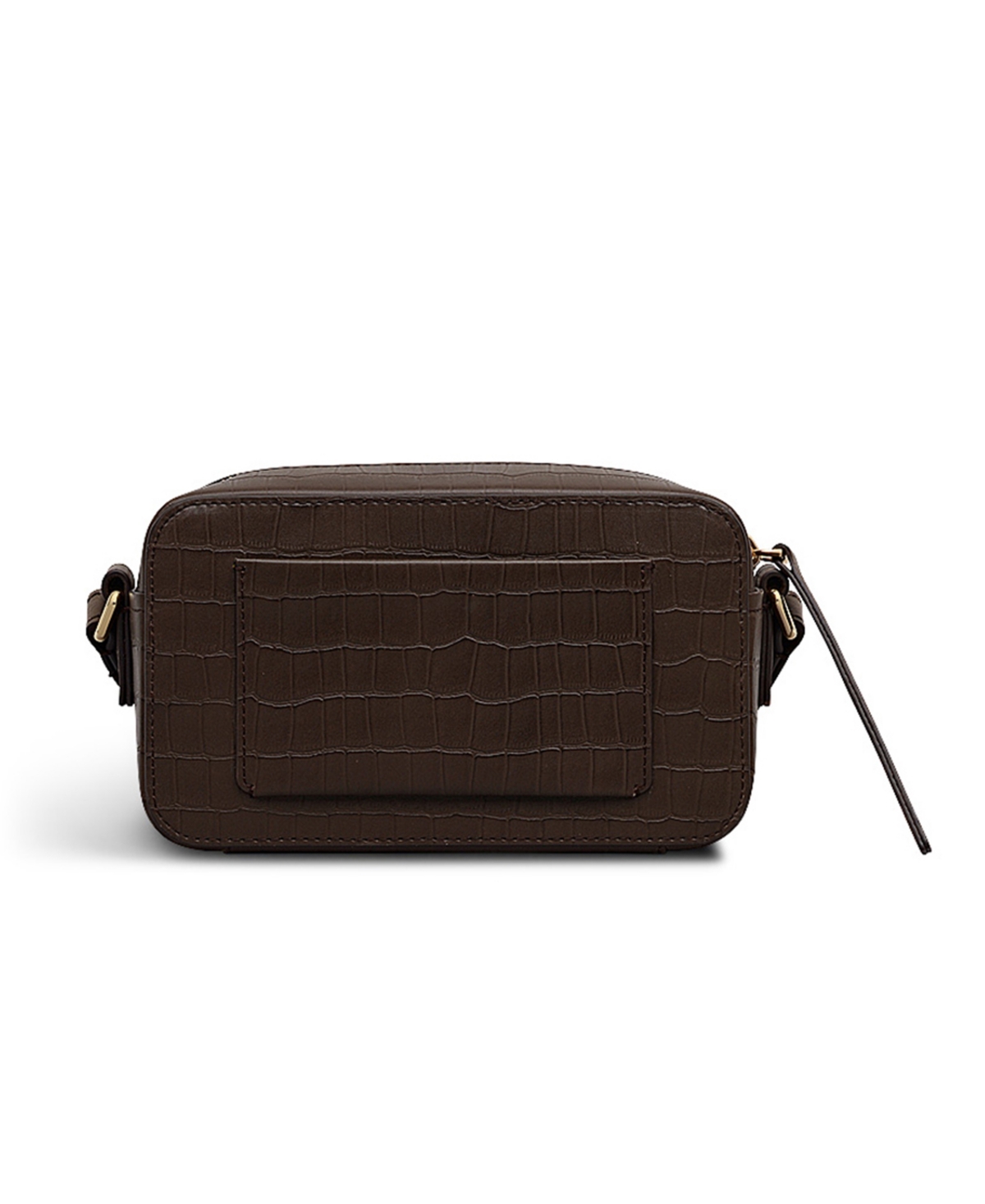 Radley London Beech Row Faux Croc Mini Zip Around Crossbody Bag In Brown