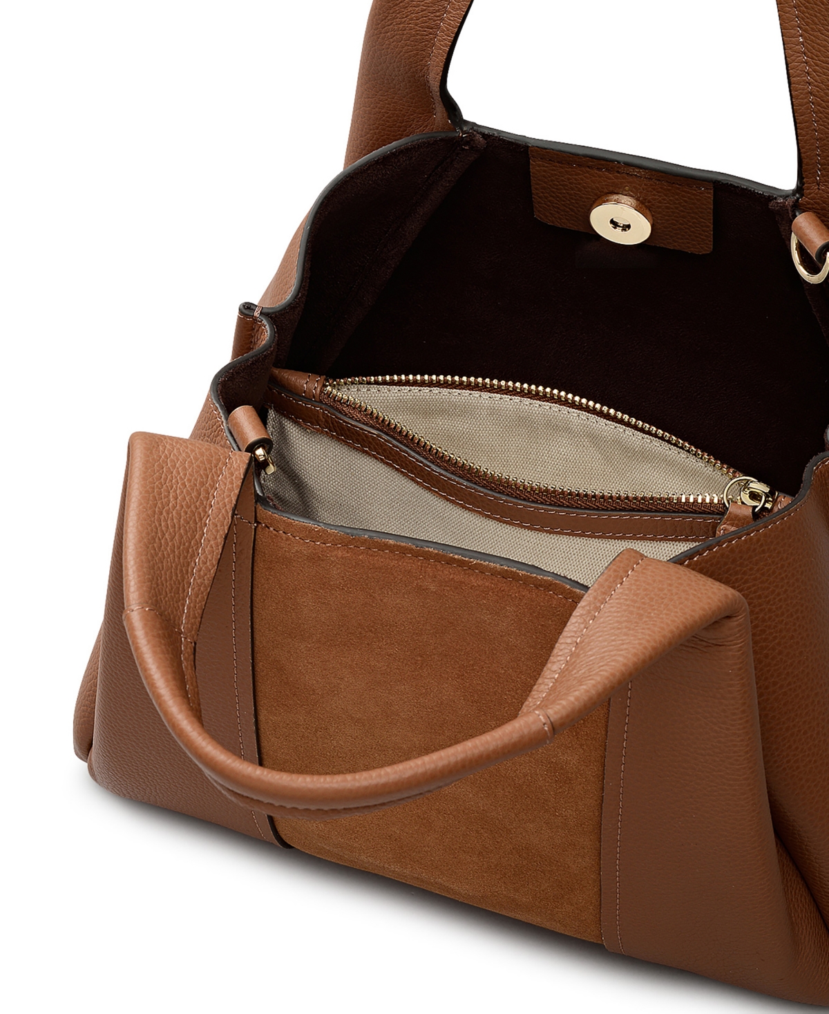 Radley London Stanhope Square Small Zip Top Grab Bag In Brown