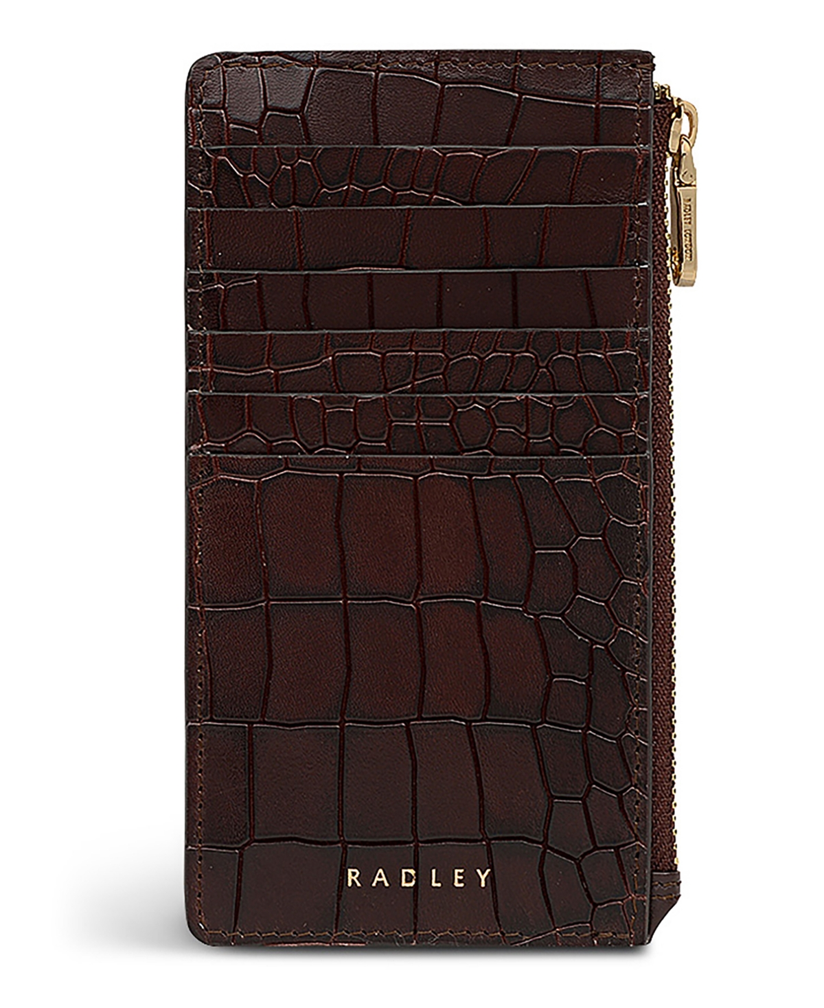 Radley London Sloane Mews Faux Croc Mini Zip Top Coin Wallet