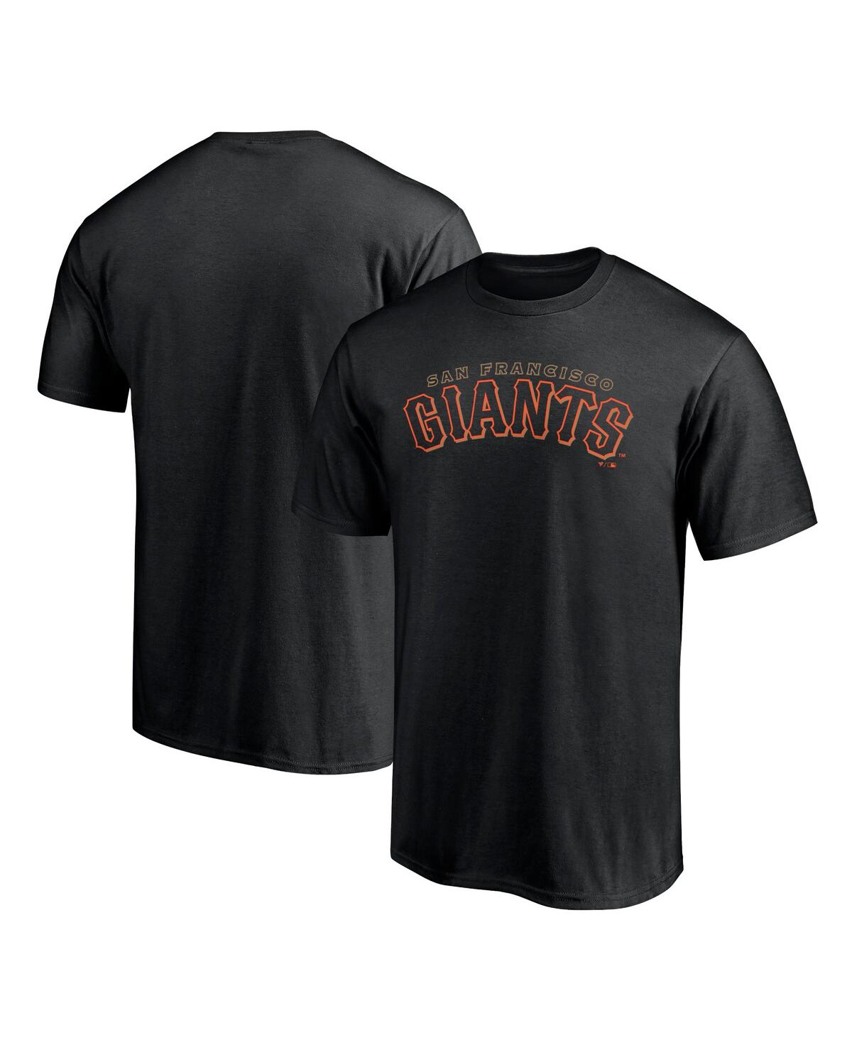 Men's Black San Francisco Giants Alternate Club Lettering T-Shirt - Black