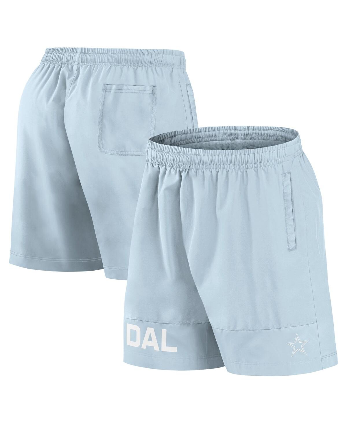 Men's Light Blue Dallas Cowboys Elements Shorts - Light Blue