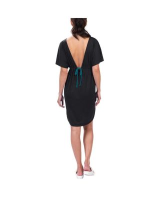 Women's Black Jacksonville Jaguars Versus Swim Cover-Up