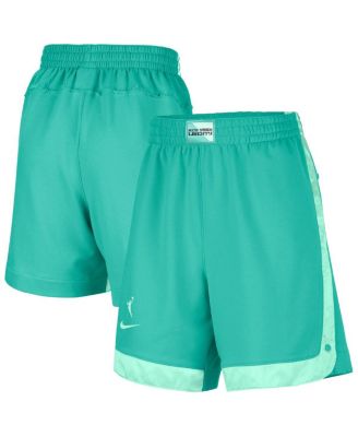 Nike - Women's Mint New York Liberty Fly Basketball Tri-Blend Fleece Shorts