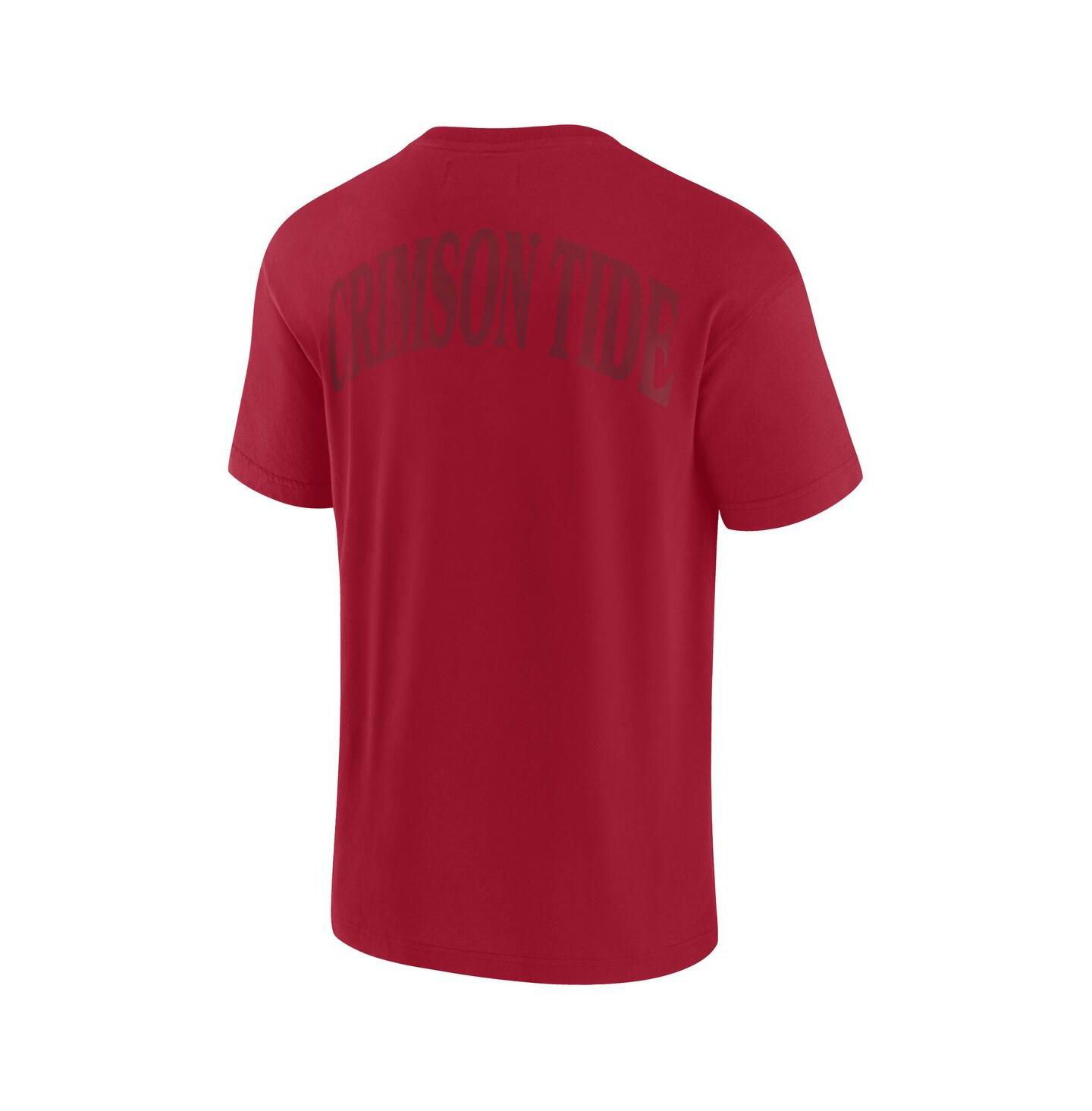 Мужская футболка Fanatics Crimson Alabama Crimson Tide Iconic — фото 3