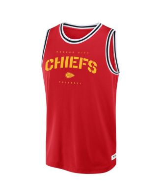Men's Red Kansas City Chiefs Elements Future Ground Jersey Tank Top