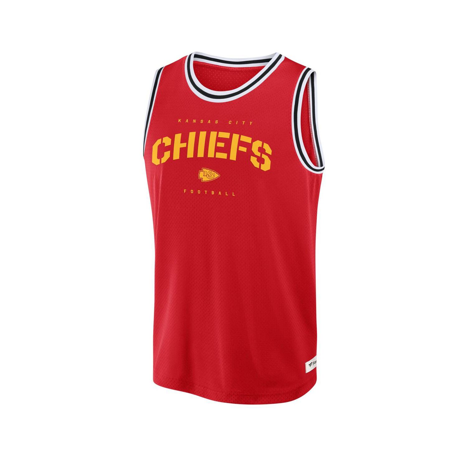 Men's Red Kansas City Chiefs Elements Future Ground Jersey Tank Top