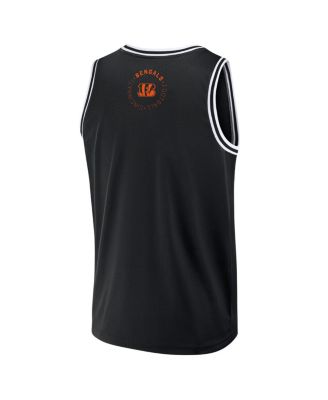 Men's Black Cincinnati Bengals Elements Future Ground Jersey Tank Top