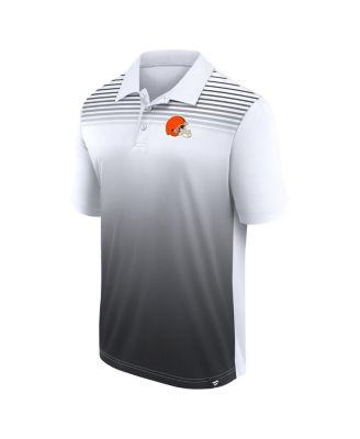 Men's White Cleveland Browns Sandlot Game Polo Shirt