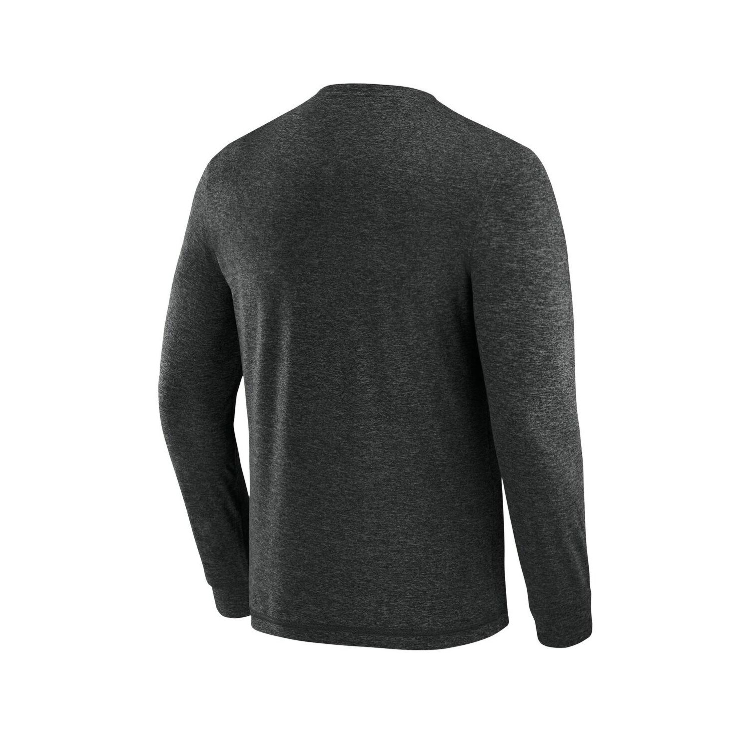 Men's Black Cincinnati Bengals Four Down Long Sleeve T-Shirt