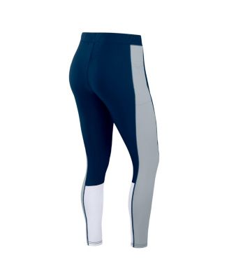 Women's Navy Dallas Cowboys Color-Block Leggings