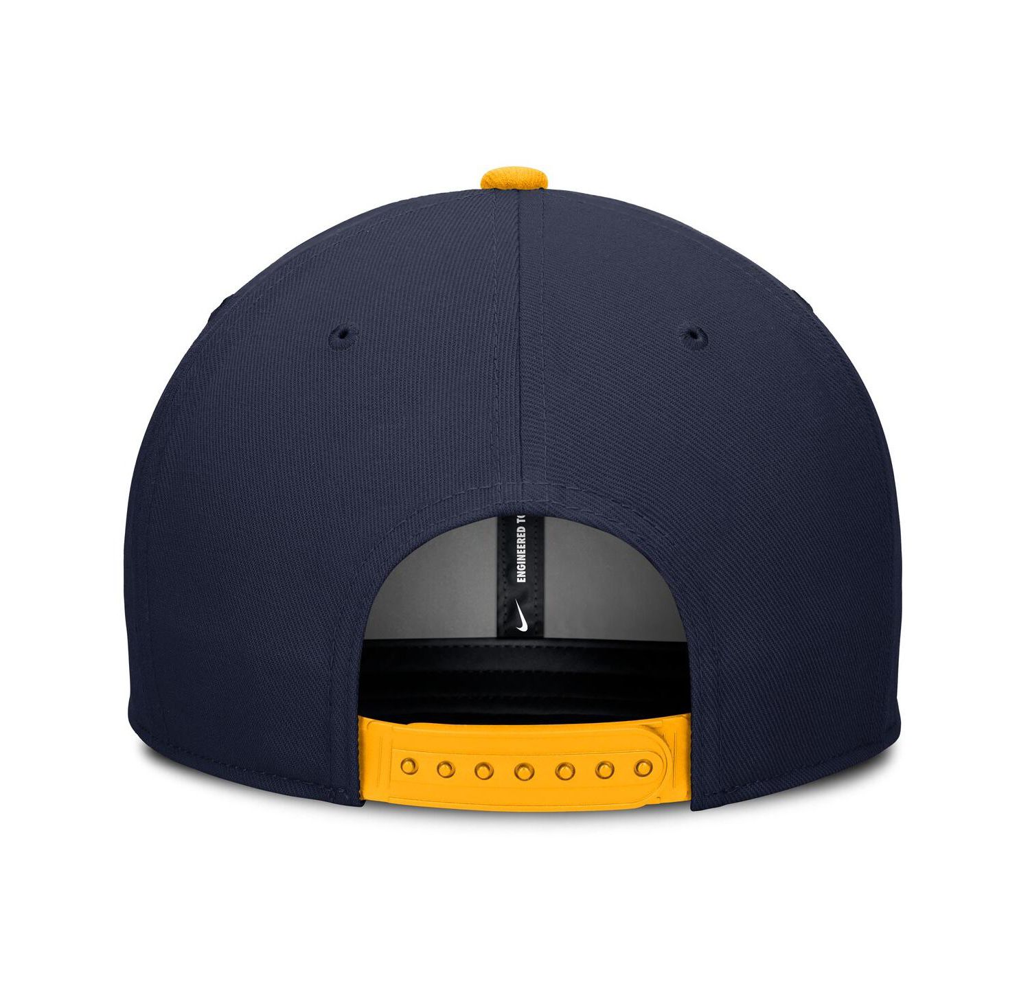 Men's Navy/Cream West Virginia Mountaineers Pro Legacy Script Snapback Hat