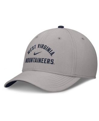 Nike - Men's Gray West Virginia Mountaineers Rise Prep Performance Flex Hat