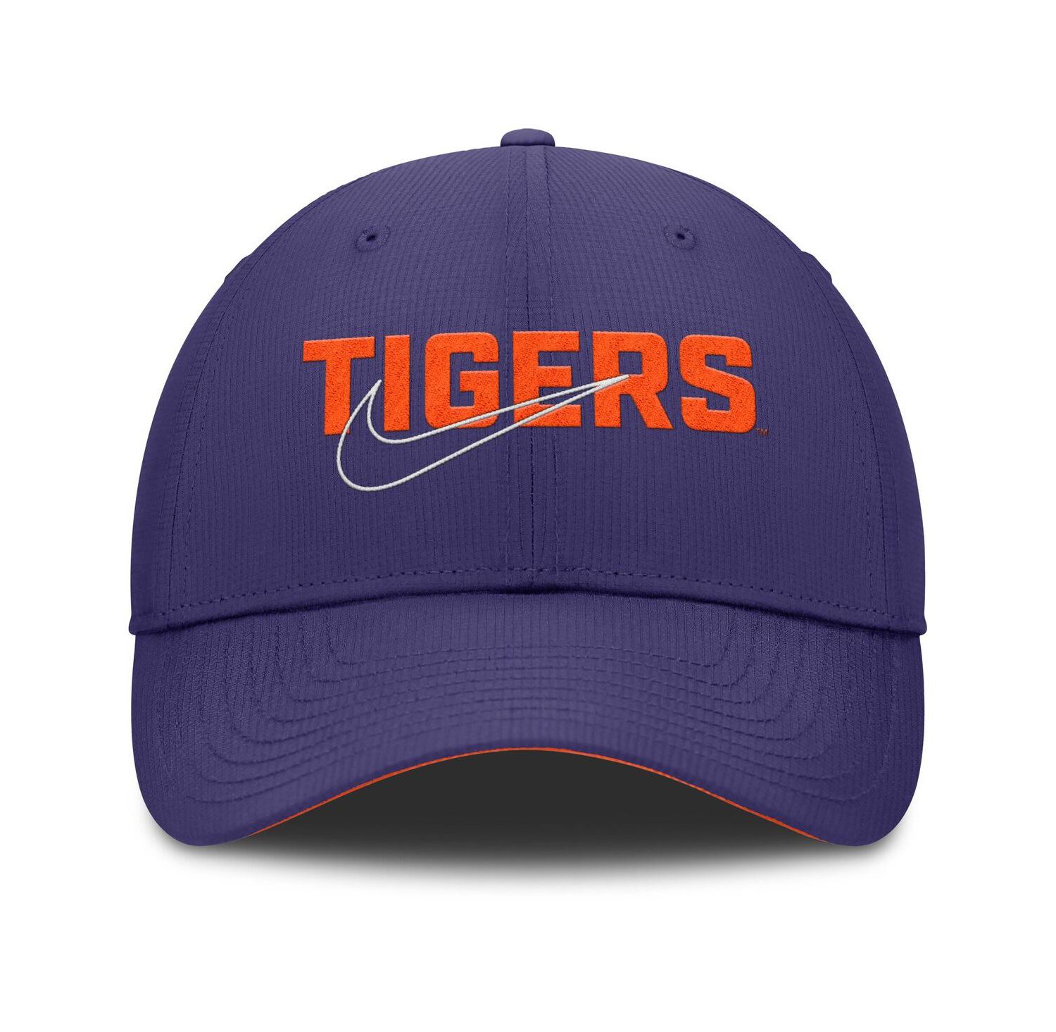 Men's Purple Clemson Tigers Club Prep Performance Adjustable Hat