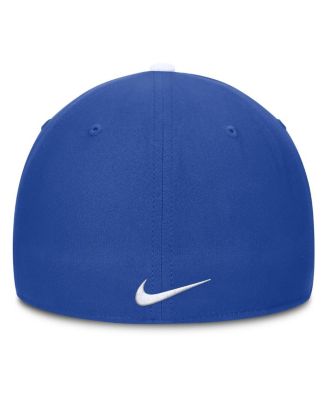 Men's White/Royal Kentucky Wildcats 2025 Sideline Rise Local Performance Flex Hat