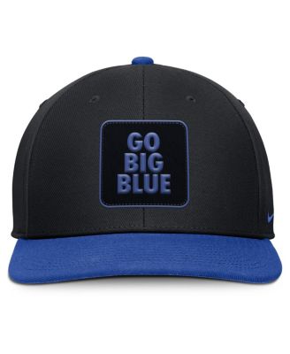 Men's Black/Royal Kentucky Wildcats 2025 Sideline Campus Pro Local Snapback Hat