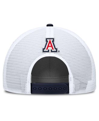 Men's Navy/White Arizona Wildcats 2025 On-Field Rise Patch Trucker Adjustable Hat