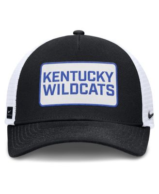 Men's Black/White Kentucky Wildcats 2025 On-Field Rise Patch Trucker Adjustable Hat