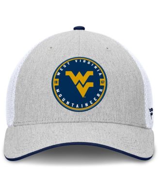 Men's Heather Gray West Virginia Mountaineers Trigger Flex Hat