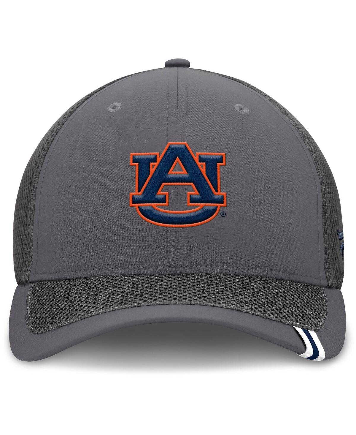 Fanatics Men's Gray Auburn Tigers Clincher Flex Hat In Gray