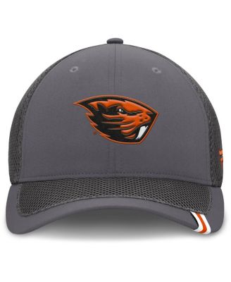 Men's Gray Oregon State Beavers Clincher Flex Hat