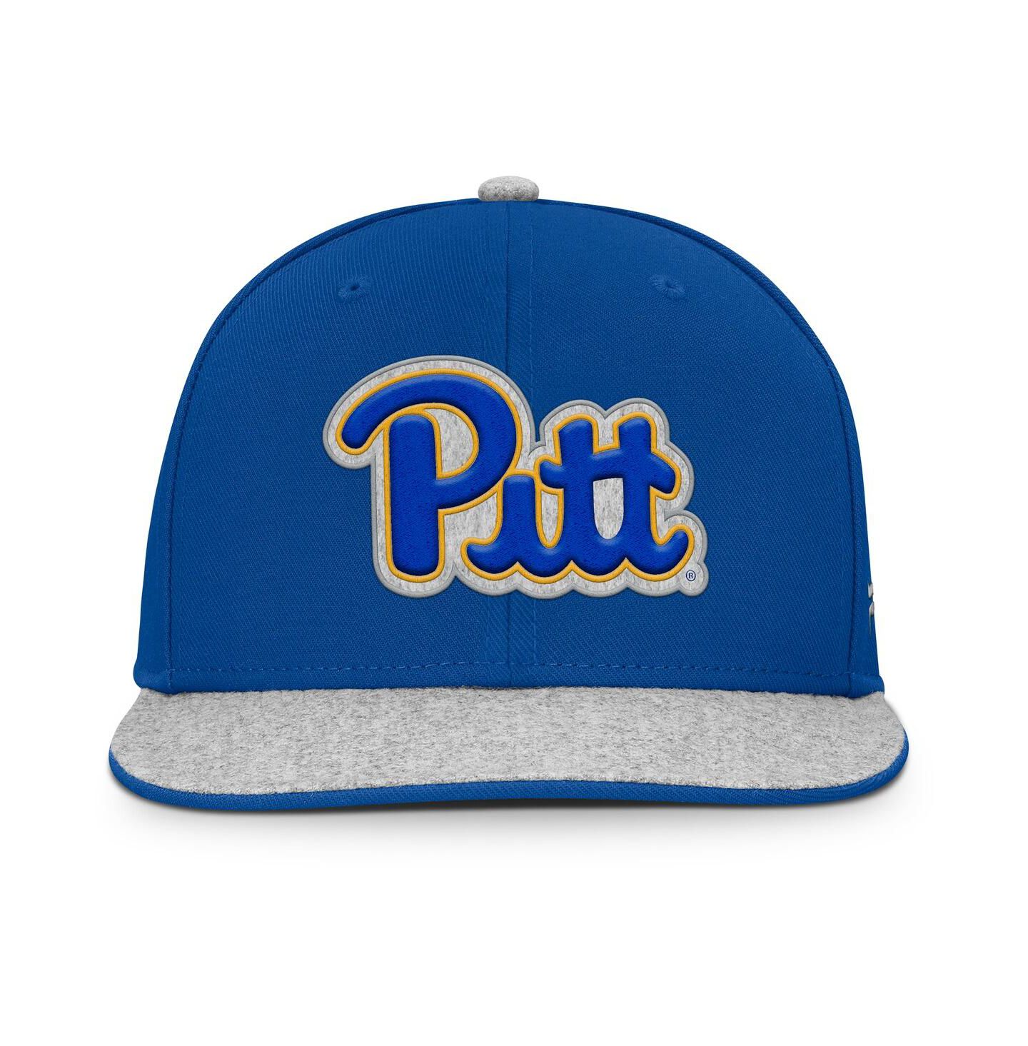 Мужская кепка Fanatics Royal Pitt Panthers Loden Snapback Hat — фото 2