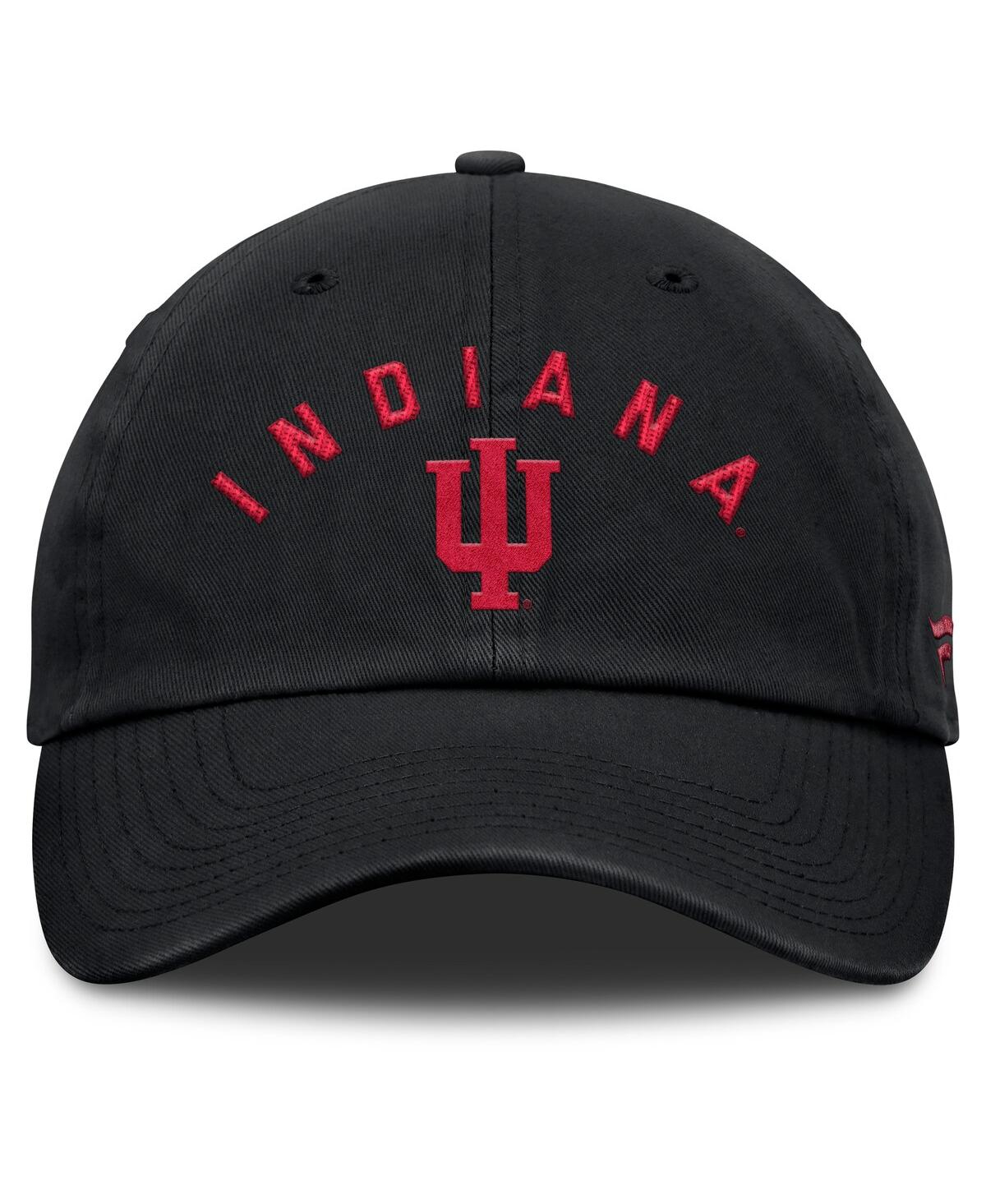 Fanatics Men's Black Indiana Hoosiers Myth Adjustable Hat In Black