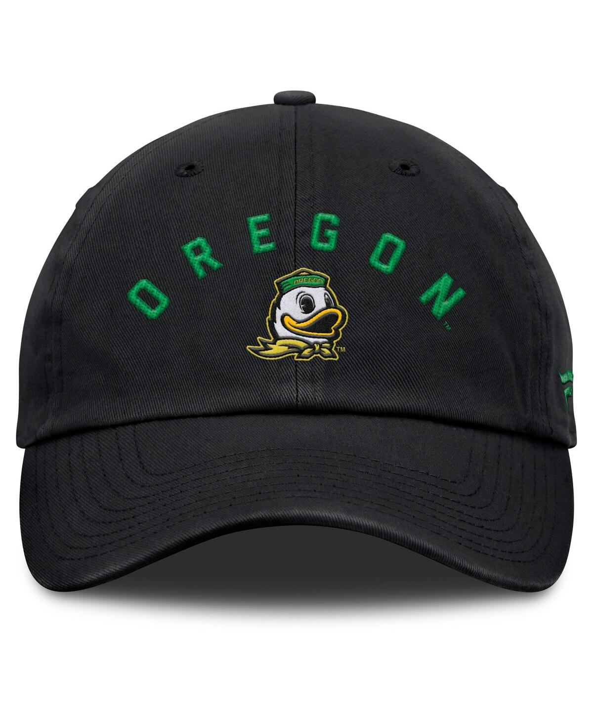 Fanatics Men's Black Oregon Ducks Myth Adjustable Hat In Black
