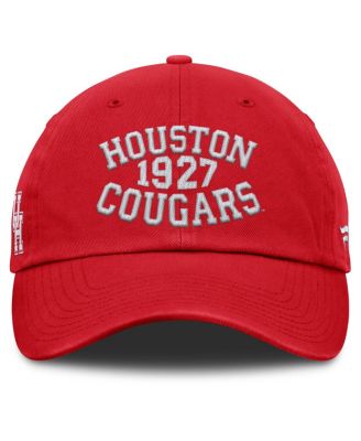Men's Red Houston Cougars Archer Adjustable Hat