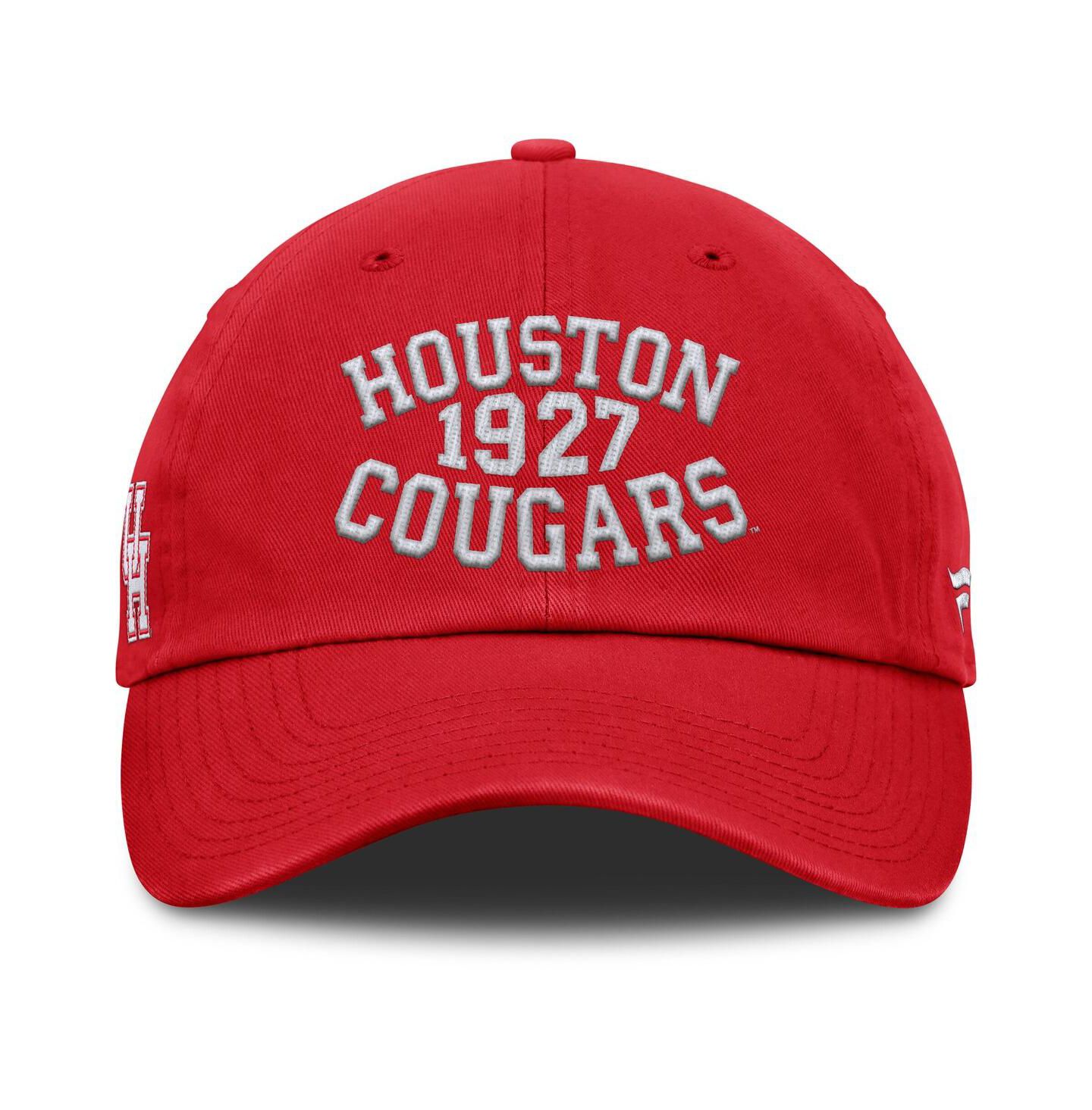 Мужская кепка Fanatics Red Houston Cougars Archer Adjustable Hat — фото 2