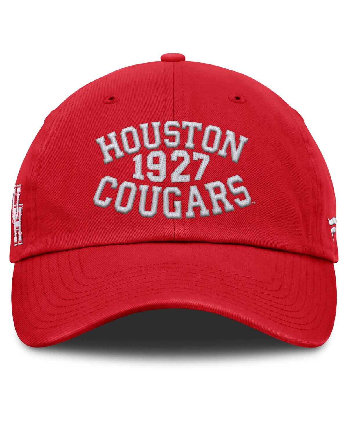 Fanatics Men's Red Houston Cougars Archer Adjustable Hat In Red
