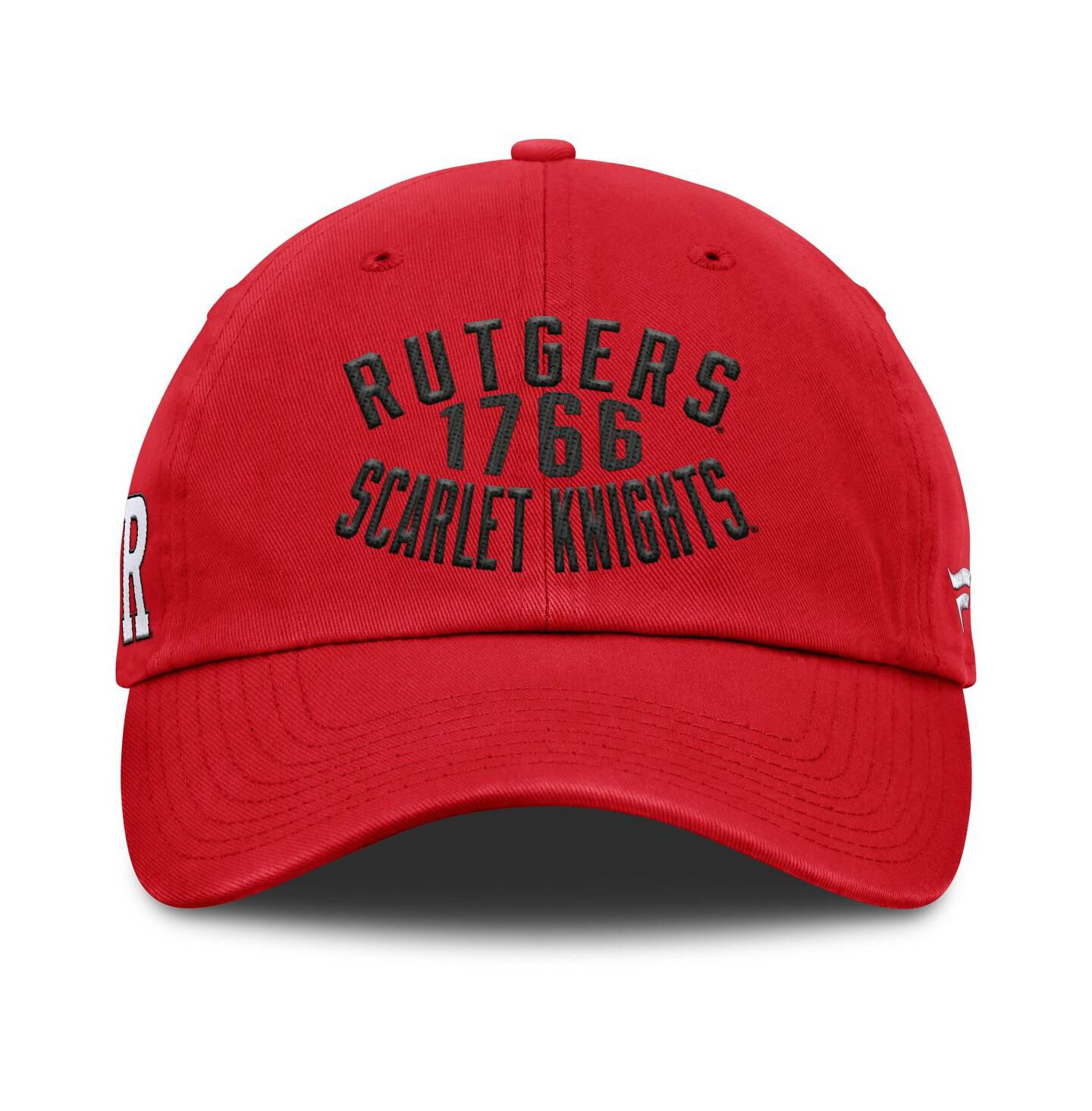 Мужская кепка Fanatics Scarlet Rutgers Scarlet Knights Archer Adjustable Hat — фото 2