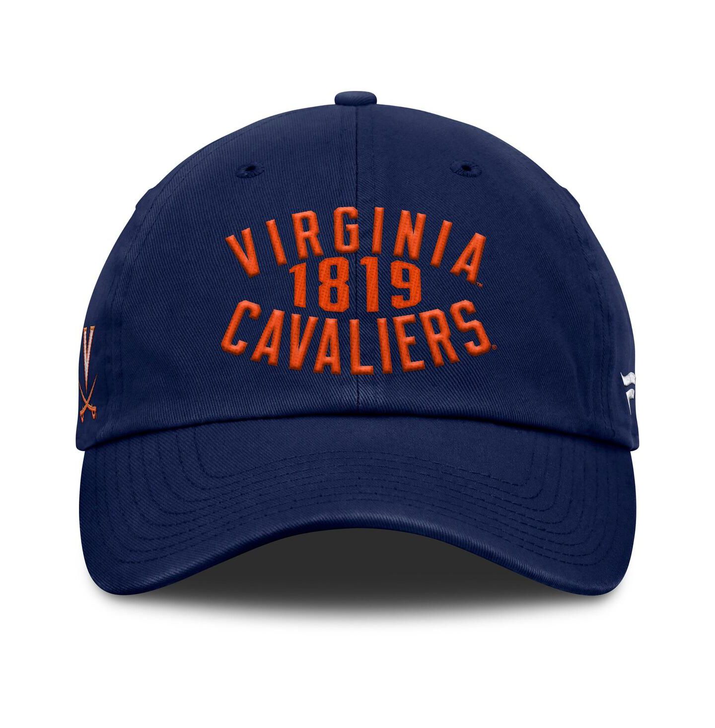 Мужская кепка Fanatics Navy Virginia Cavaliers Archer Adjustable Hat — фото 2