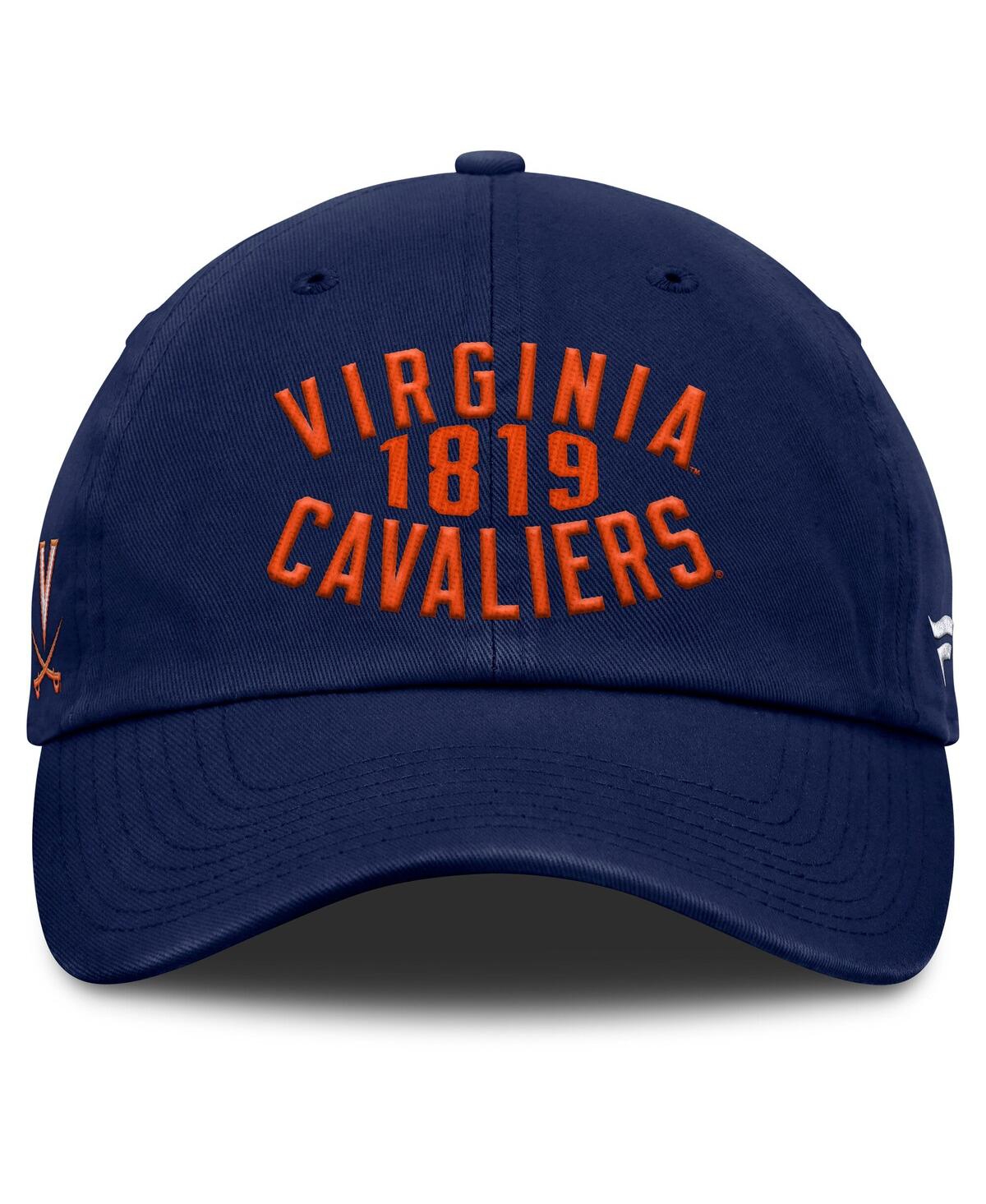Fanatics Men's Navy Virginia Cavaliers Archer Adjustable Hat In Blue